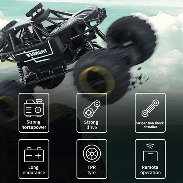 Vcares_Rechargeable_Off-Road_Rock_Crawler_Monster_Truck_with_Mist_Smoke-E49_(Multicolor)