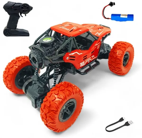 Vcares_Best_Big_Size_Remote_Rock_Crawler_Car_with_Metal_Body,_with_Mist_Spray_Effect-X6_(Multicolor)