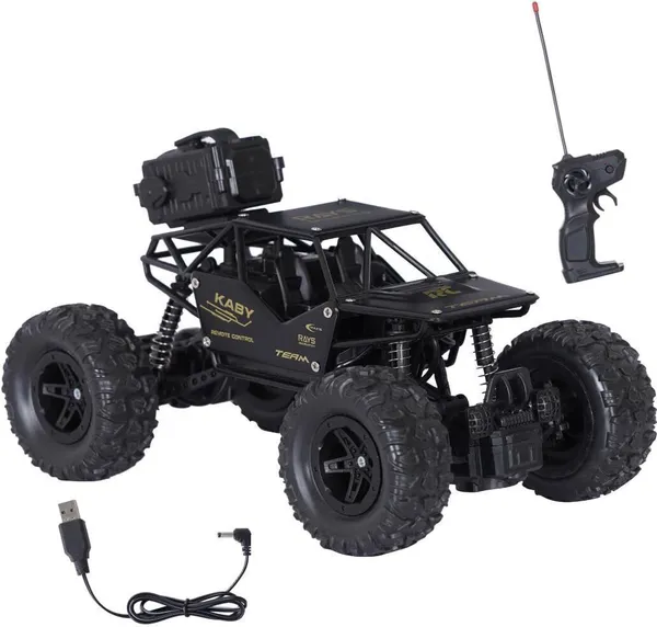 Vcares_Remote_Control_Metal_Car_for_Kids_with_Mist_Smoke_Monster_Truck_rock_crawler-E40_(Multicolor)