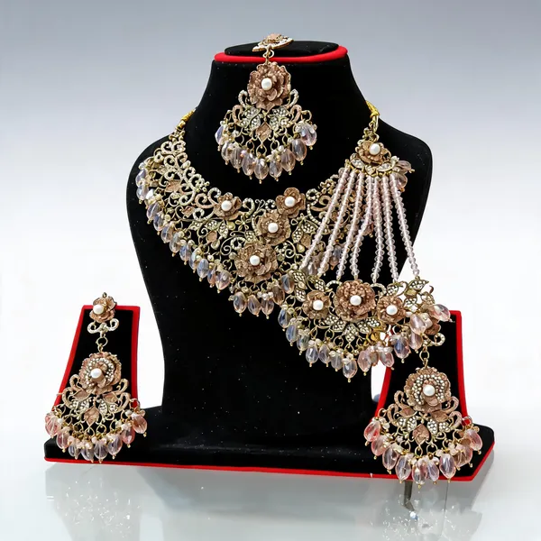 Gold_Tone_Copper_Brass_Crystal_Pearl_Bridal_Jewellery_Set_For_Women