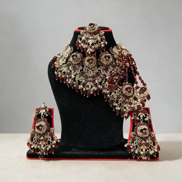 Gold_Tone_Red_Copper_Brass_Pearl_Bridal_Jewellery_Set_For_Women