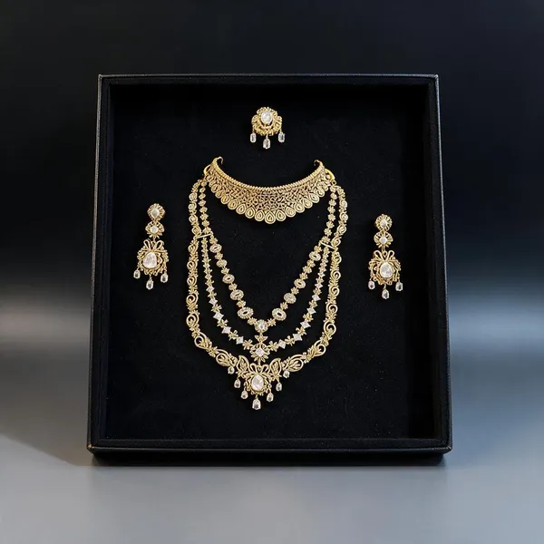 Gold_Tone_Copper_Brass_Pearl_Layered_Bridal_Jewellery_Set_For_Women