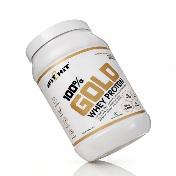 100_Gold_Whey_Protein_24G_Protein_With_6_5G_Bcaa_500Mg_L_Glutamine_Whey_Isolate_Concentrate_Blend_For_Muscle_Gain_Strength_Recovery_Chocolate_Flavour_1Kg