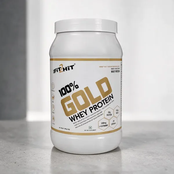 100_Gold_Whey_Protein_24G_Protein_With_6_5G_Bcaa_500Mg_L_Glutamine_Whey_Isolate_Concentrate_Blend_For_Muscle_Gain_Strength_Recovery_Chocolate_Flavour_1Kg