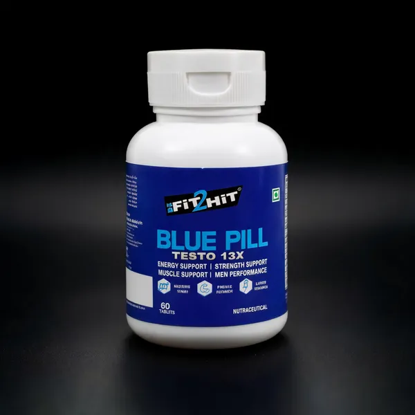 Be_Fit2Hit_Blue_Pill_Testo_13X_Advanced_Testosterone_Booster_For_Energy_Strength_Men_S_Performance_60_Tablets