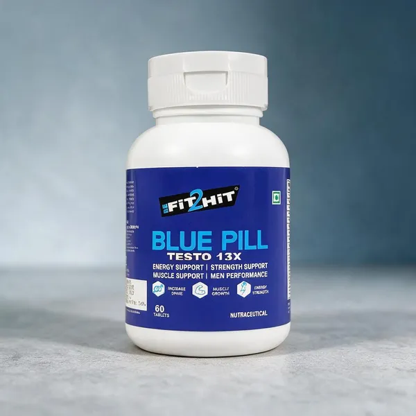 Be_Fit2Hit_Blue_Pill_Testo_13X_Advanced_Testosterone_Booster_For_Energy_Strength_Men_S_Performance_60_Tablets