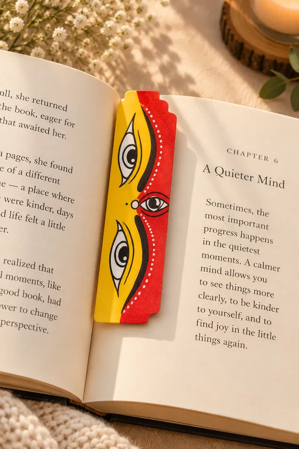 Durga_Eye_Painted_Bookmark_Set_Of_2