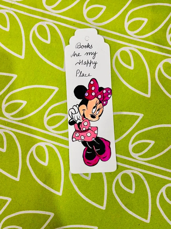 Minnie_Mouse_Quote_Printed_Paper_Bookmark