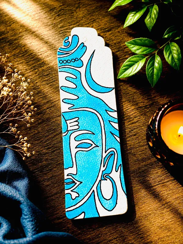 Blue_Abstract_Artwork_Paper_Bookmark