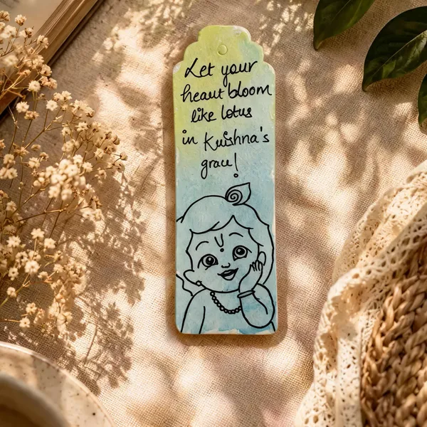 Green_Illustrated_Quote_Paper_Bookmark