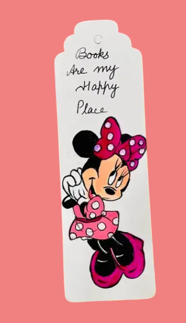 Minnie_Mouse_Quote_Printed_Paper_Bookmark