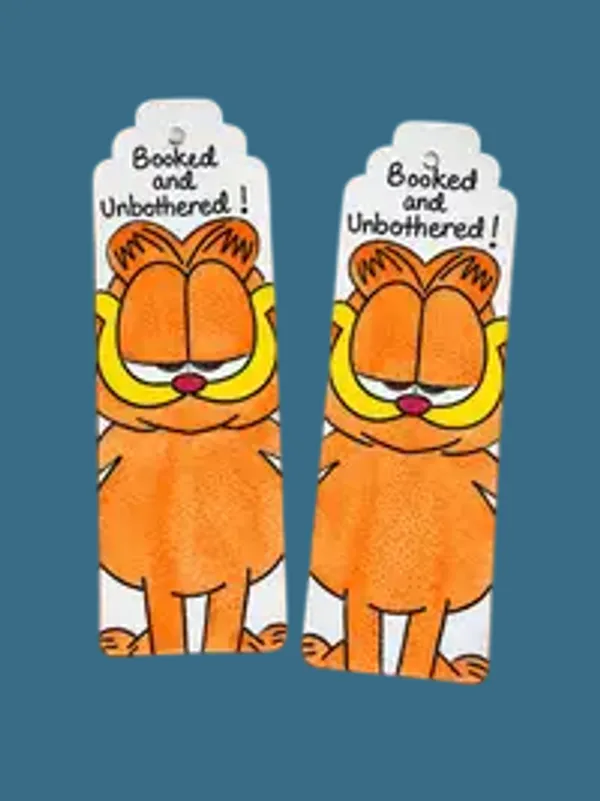 Garfield_Illustrated_Paper_Bookmark