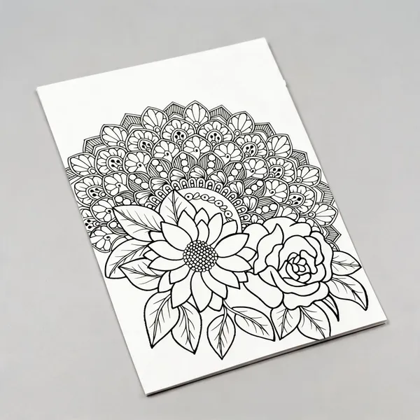 Floral_Lotus_Rose_Mandala_Coloring_Page
