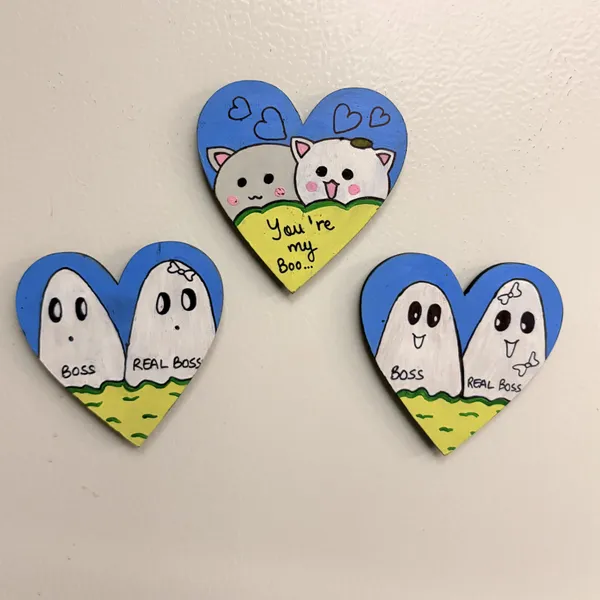 Wooden_Mdf_Hand_Painted_Cartoon_Character_Heart_Fridge_Magnet