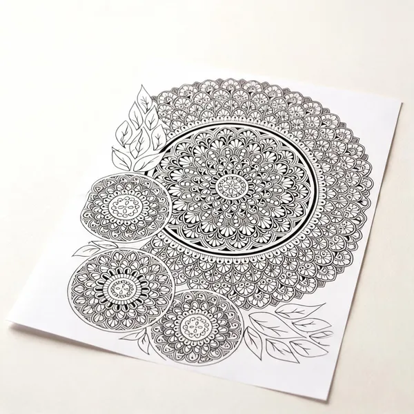 Paper_Monochrome_Mandala_Floral_Line_Art_Wall_Art