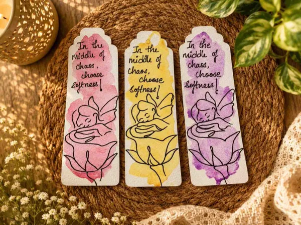 Floral_Quote_Print_Paper_Bookmarks_For_Reading