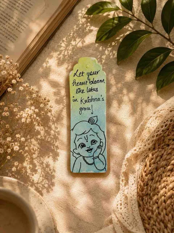 Green_Illustrated_Quote_Paper_Bookmark