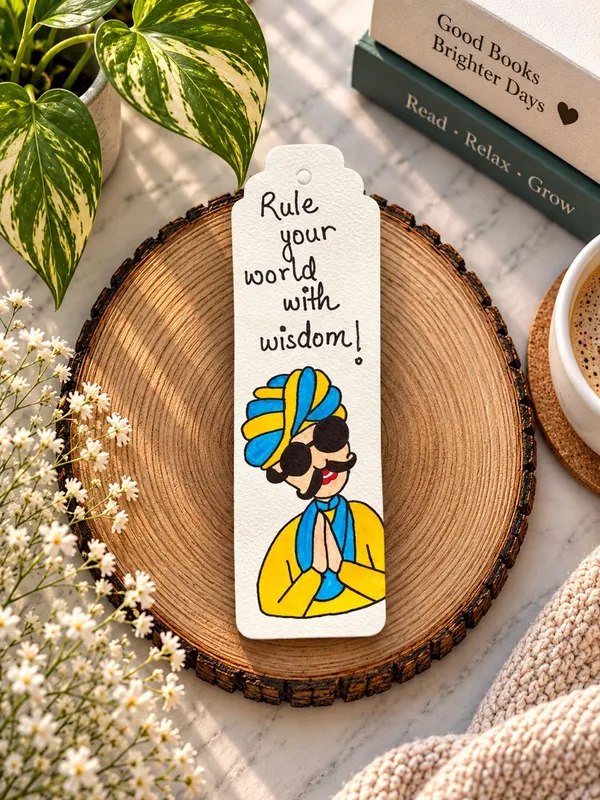 Illustrated_Quote_Paper_Bookmark