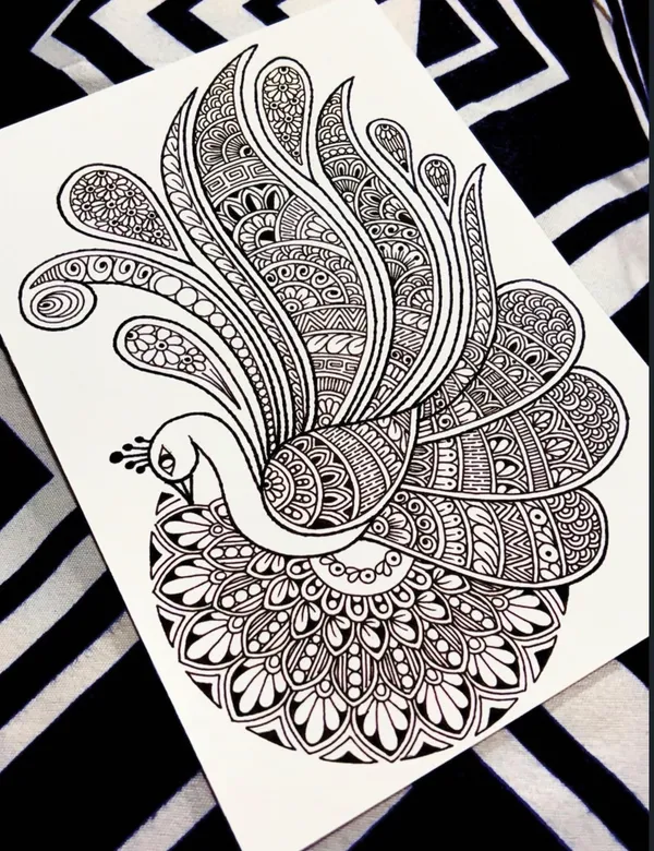 Paper_Paisley_Peacock_Hand-Drawn_Mandala_Wall_Art