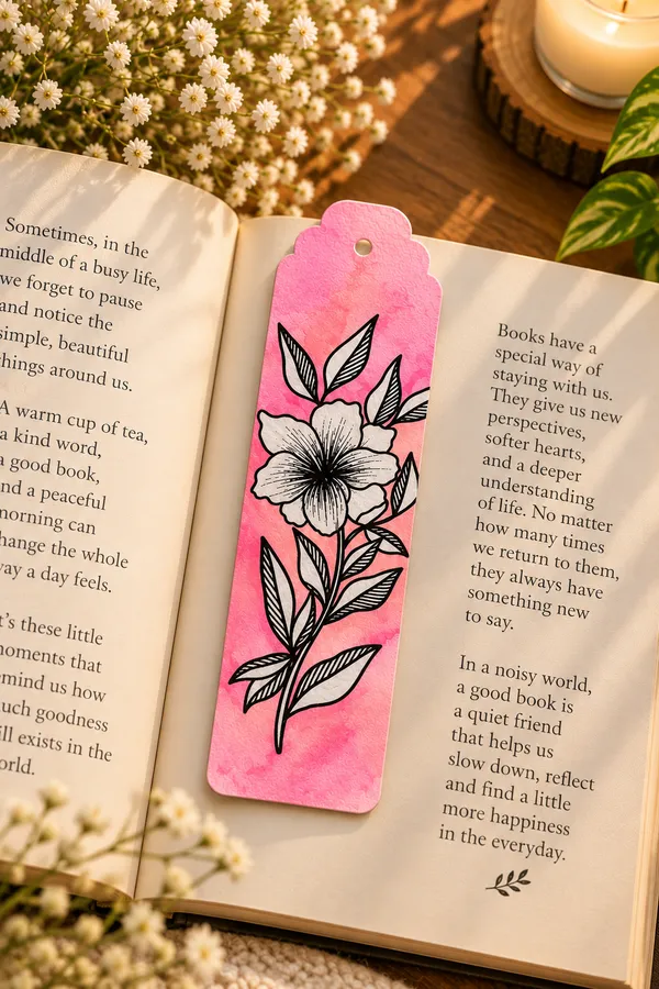 Wooden_Floral_Hand-Painted_Bookmarks_For_Reading_Set_Of_2