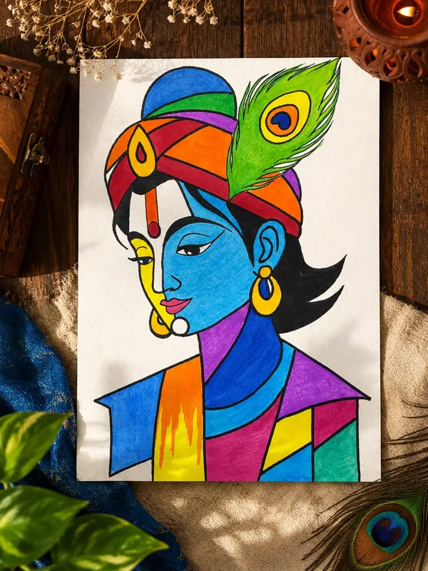 Paper_Devotional_Krishna_Traditional_Portrait_Wall_Art