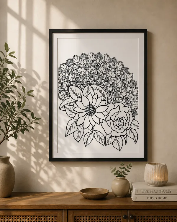 Floral_Lotus_Rose_Mandala_Wall_Art