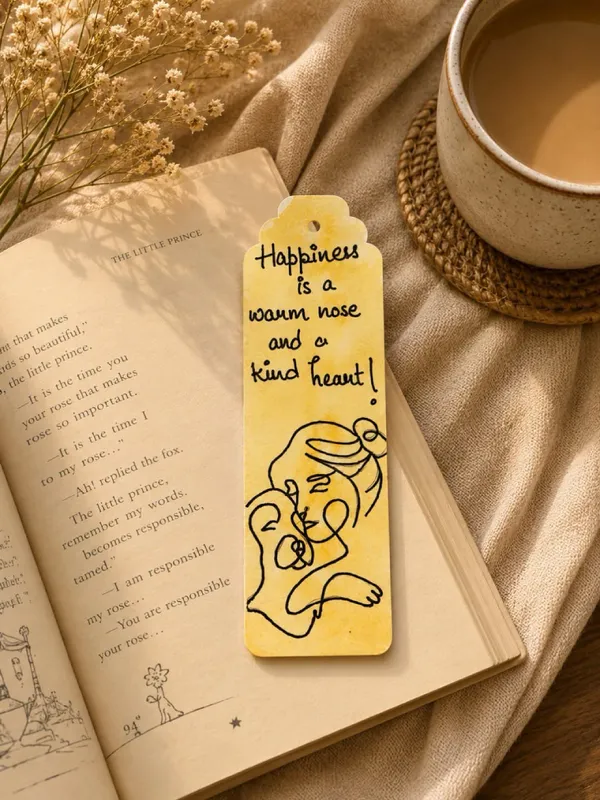 Yellow_Quote_Printed_Paper_Bookmark
