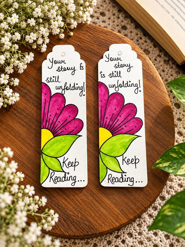 Floral_Inspirational_Quote_Paper_Bookmark