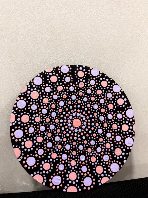 Mdf_Mandala_Dot_Pattern_Round_Wall_Art