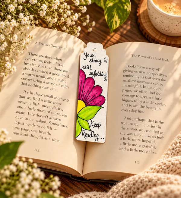 Floral_Bookmark_Set_Of_2