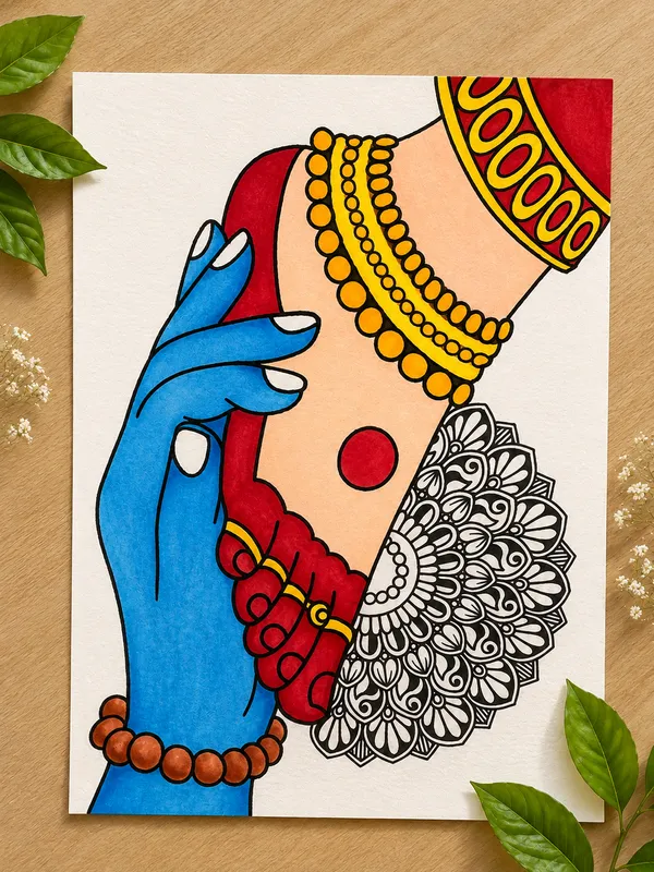 Paper_Traditional_Blue_Hand_Mandala_Religious_Wall_Art