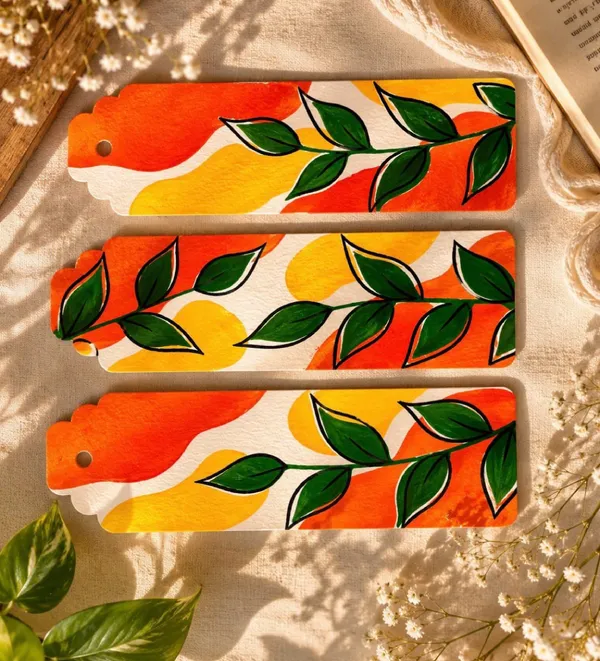 Hand-Painted_Wooden_Botanical_Bookmark_Set_Of_3