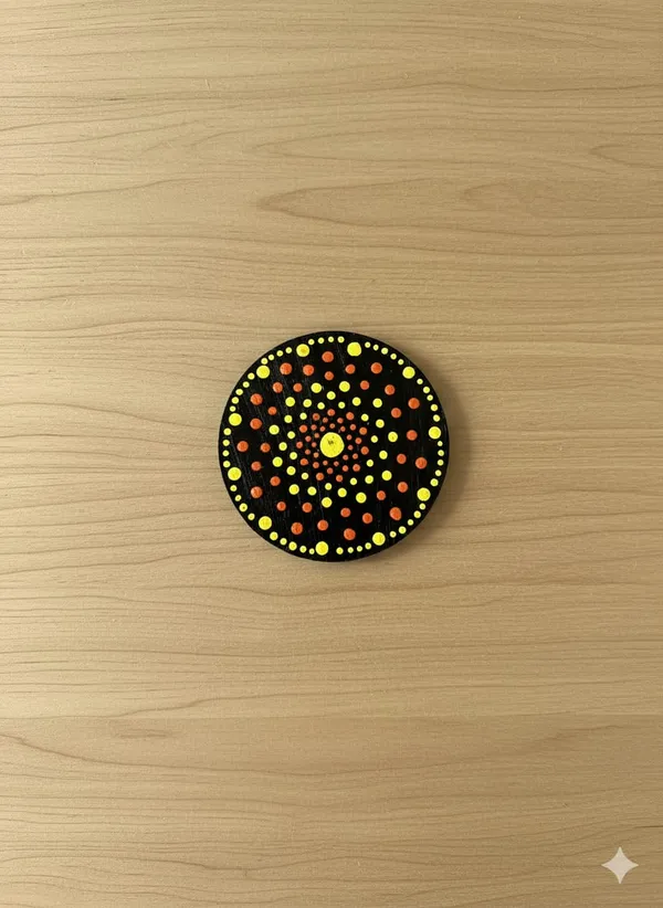 Wooden_Mdf_Mandala_Dot_Art_Round_Fridge_Magnet