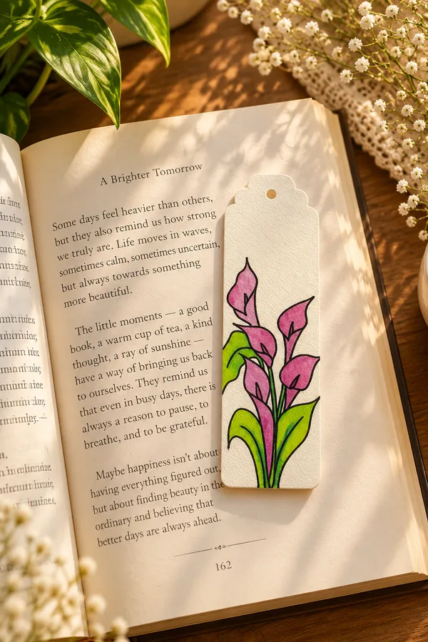 Floral_Bookmark_Set_Of_2