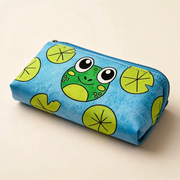 Blue_Fabric_Frog_Print_Pencil_Case