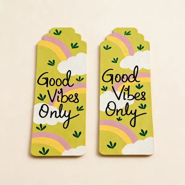 Good_Vibes_Only_Rainbow_Print_Paper_Bookmark