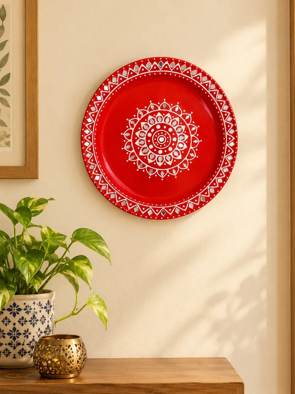 Mandala_Hand-Painted_Decorative_Plate