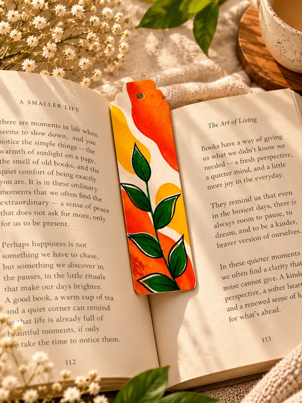 Hand-Painted_Botanical_Bookmark_Set_Of_2