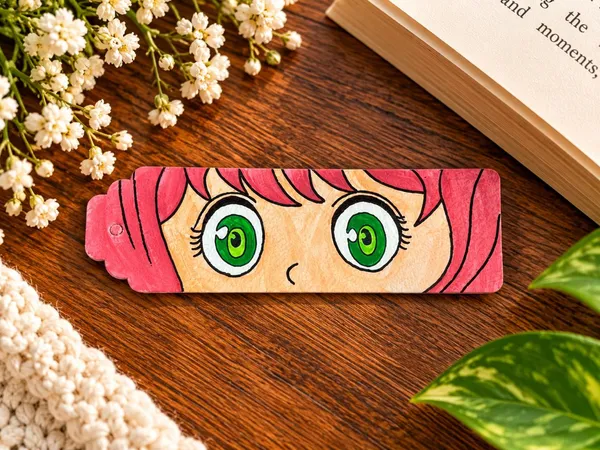 Illustrated_Character_Print_Paper_Bookmarks_For_Reading