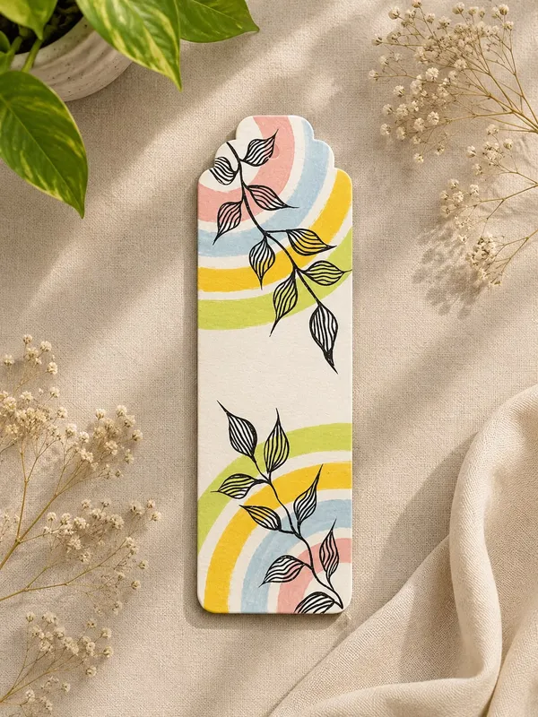 Paper_Pastel_Botanical_Leaf_Decorative_Plaque