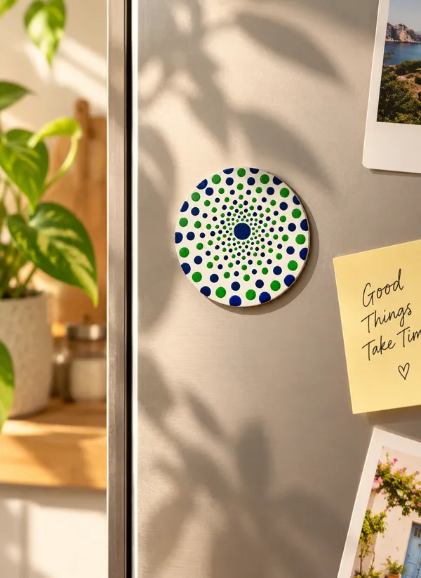 Blue_Green_Dot_Pattern_Magnet