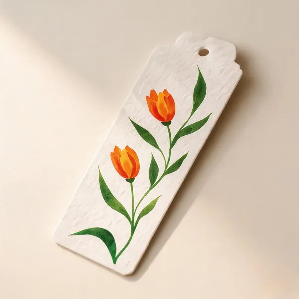 Botanical_Floral_Illustrated_Paper_Bookmark