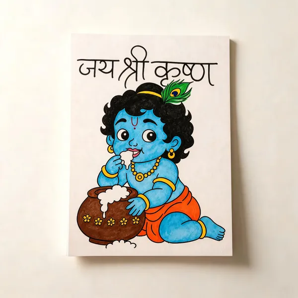 Paper_Devotional_Child_Krishna_Printed_Wall_Art