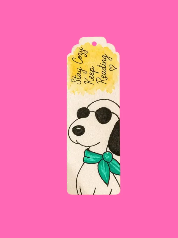Hand-Painted_Dog_Illustration_Paper_Bookmark