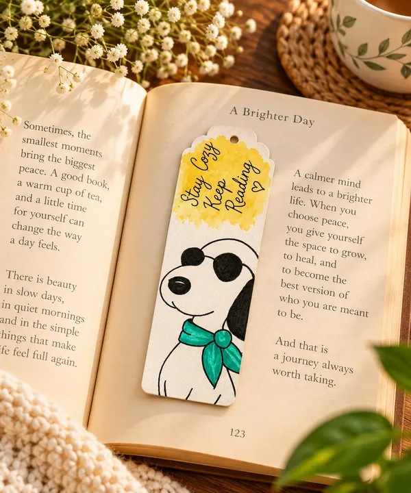 Hand-Painted_Dog_Illustration_Bookmark__Set_Of_2