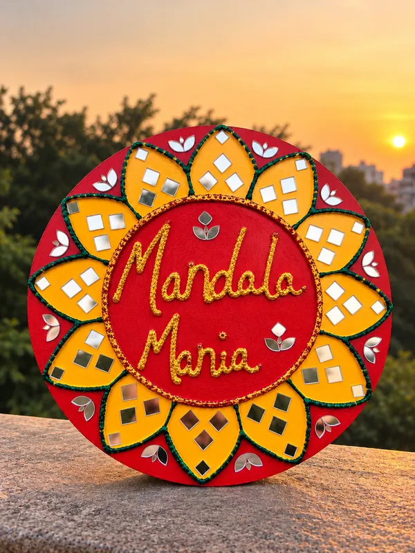 Mdf_Embellished_Floral_Mandala_Circular_Wall_Hanging