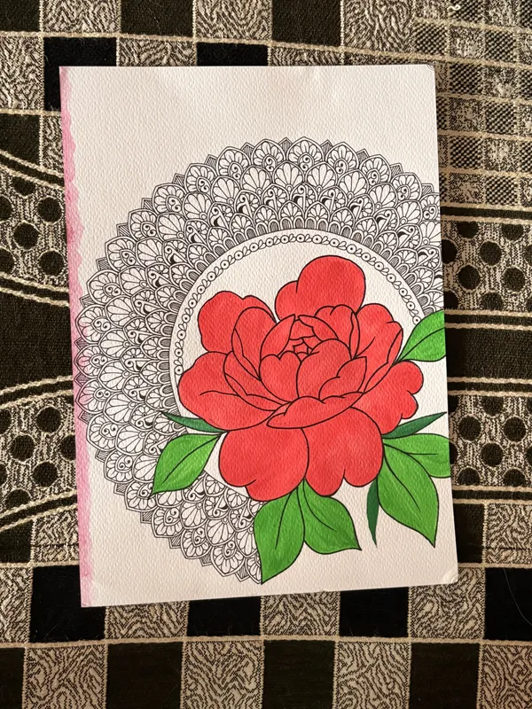 Paper_Mandala_Red_Floral_Wall_Art_Print