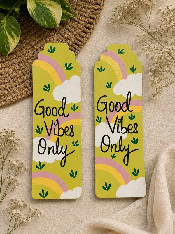 Good_Vibes_Only_Rainbow_Print_Paper_Bookmark