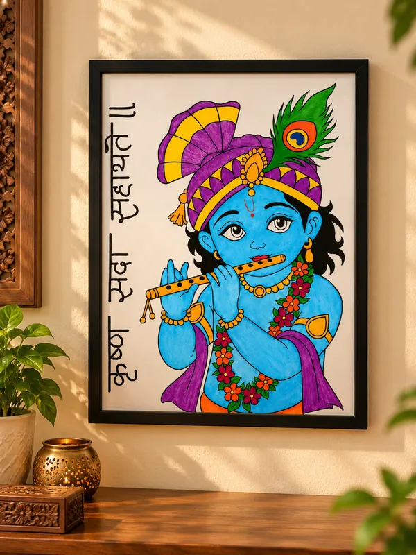 Krishna_Wall_Art
