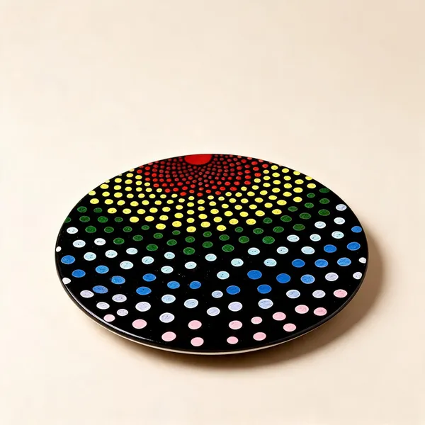 Mdf_Contemporary_Multicolour_Dot_Mandala_Decorative_Plate